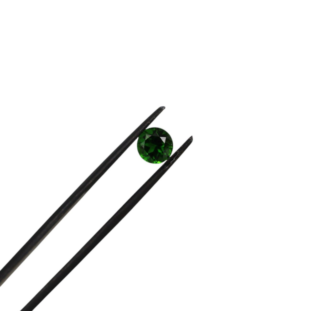 Chrome Diopside Drop Earrings | 14K Yellow Gold Milgrain Threaders | 1.65 ctw - Petra Star