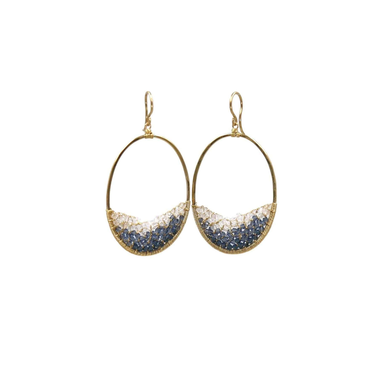 Denim Mix Earrings - Petra Star