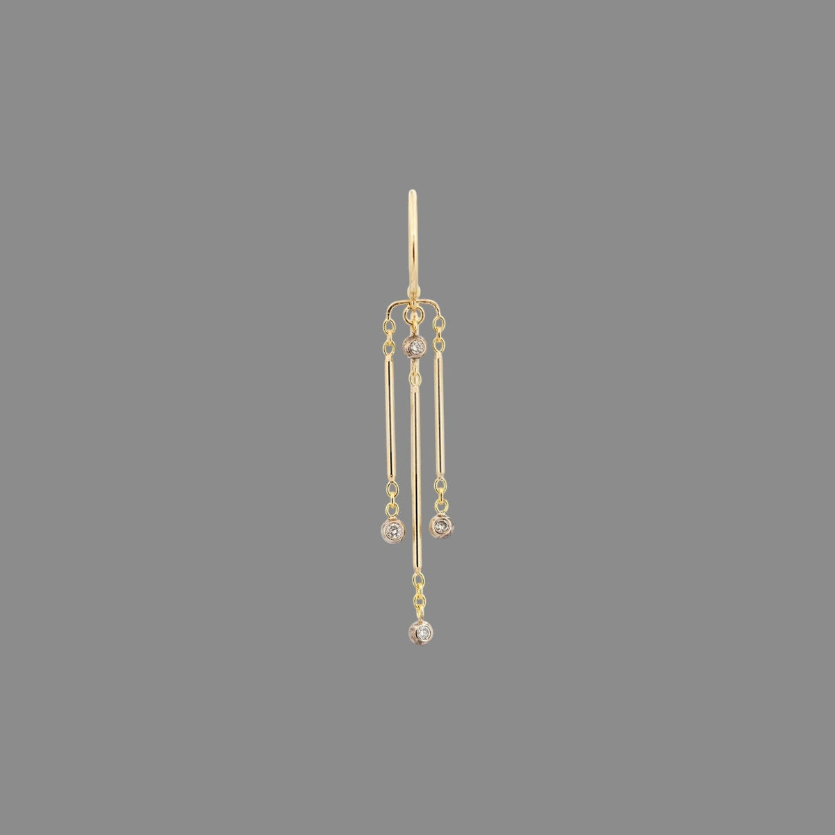 Diamond Chandelier Earrings - Petra StarEarrings