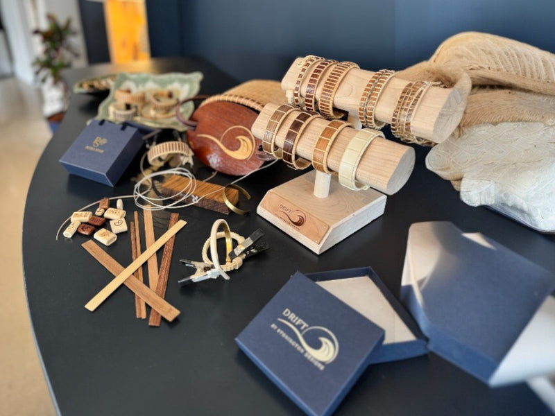 Explore Customizable Jewelry Creations with Local Artist Drift by Stonington Designs