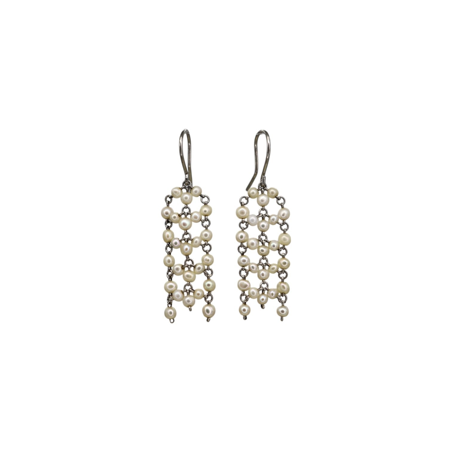 Edwardian Natural Pearl Earrings - Petra Star