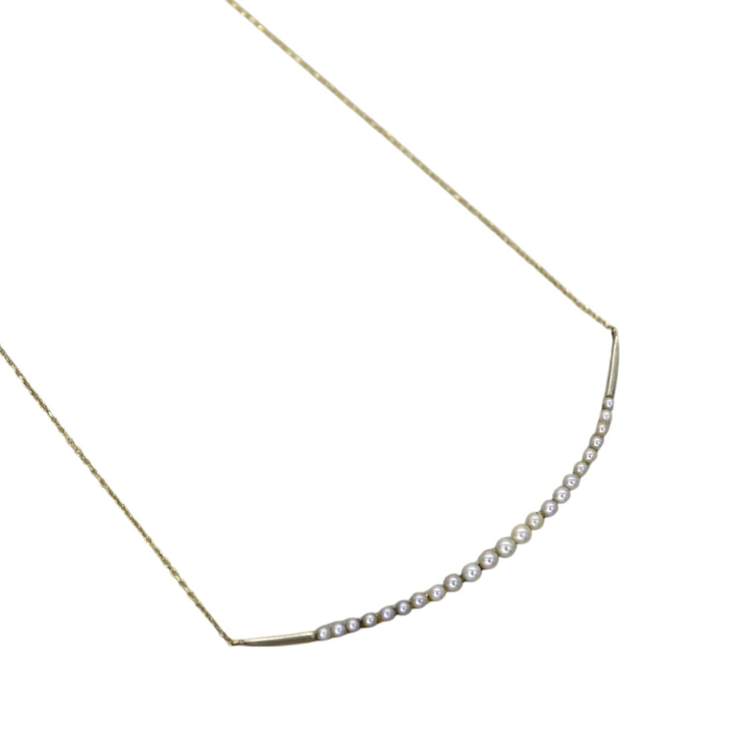 Extra Large Victorian Crescent Moon Necklace in 14k Gold - Petra Star