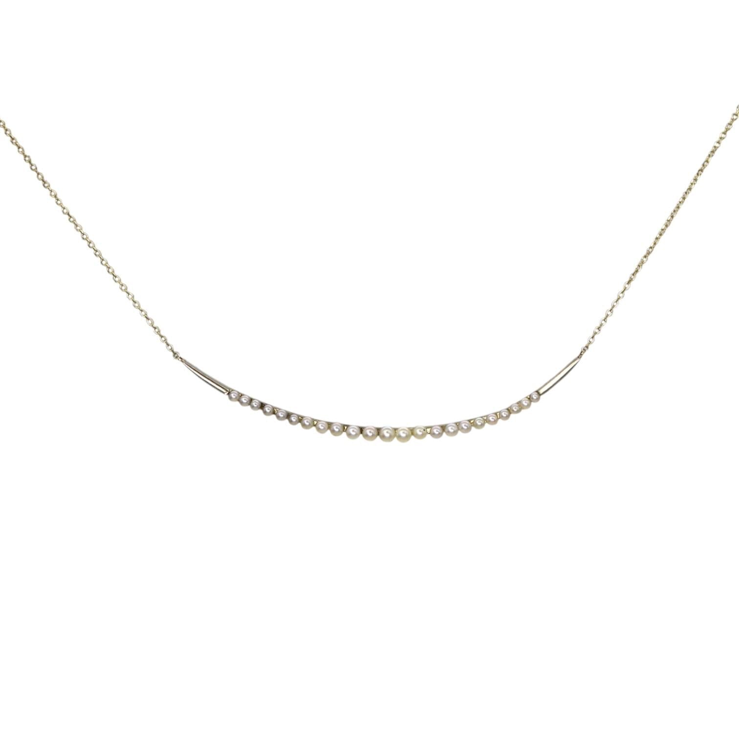 Extra Large Victorian Crescent Moon Necklace in 14k Gold - Petra Star