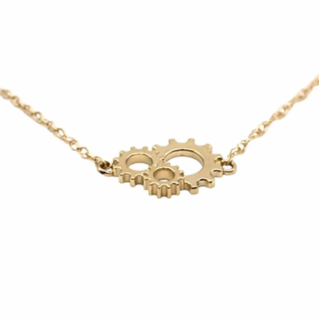Gearhead Necklace - Petra Star