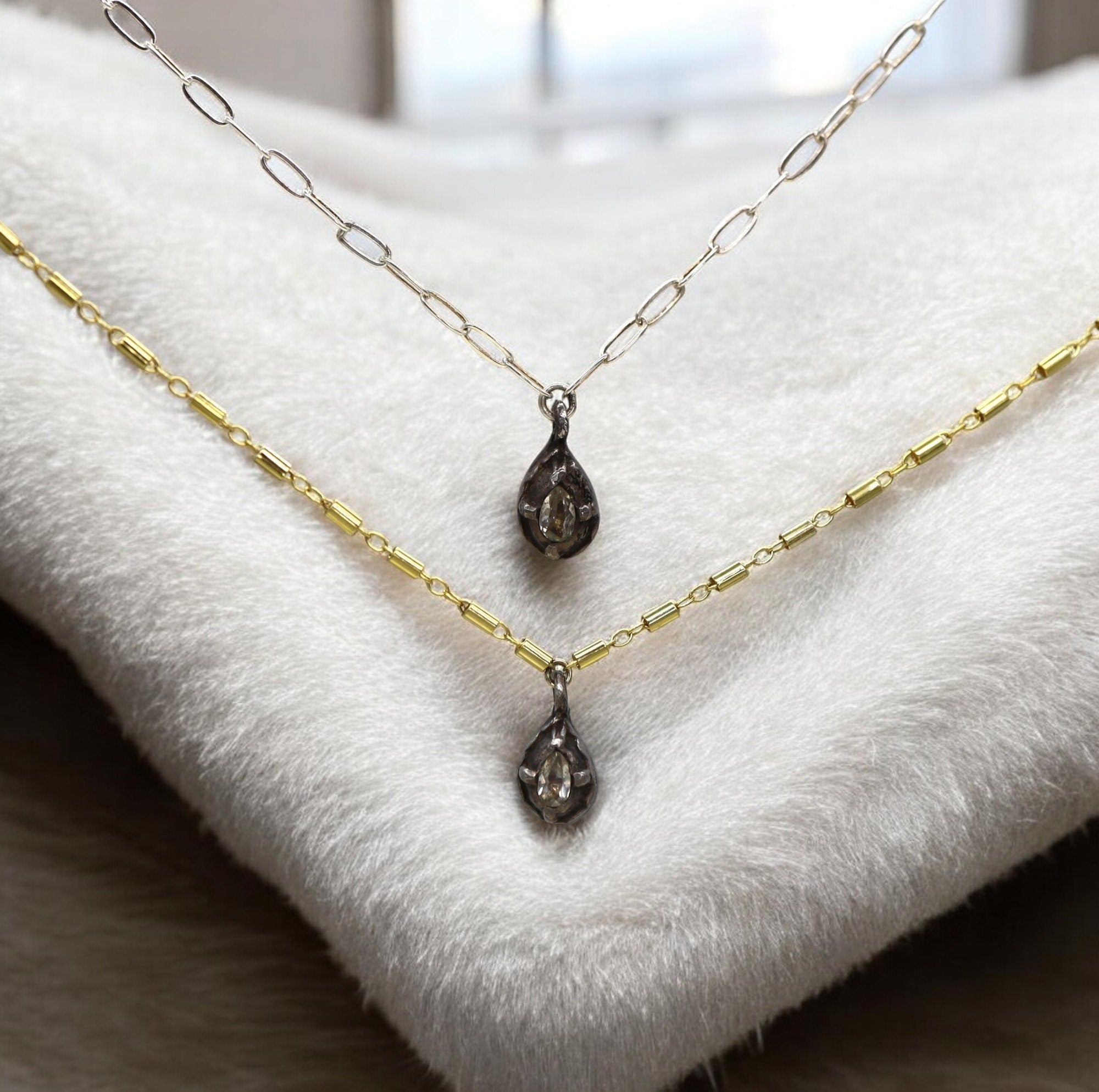 Genuine Georgian Paste Necklace - Petra Star