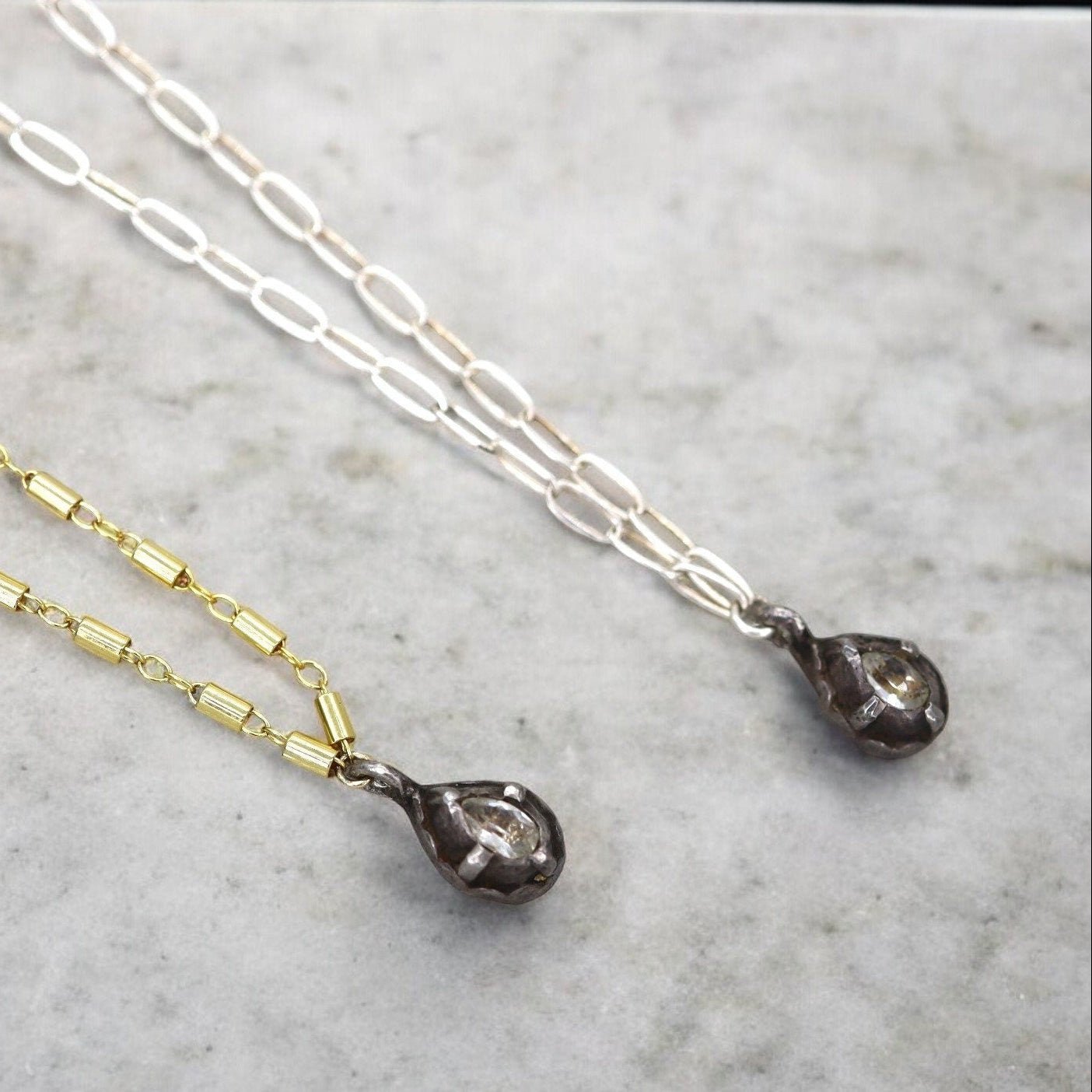 Genuine Georgian Paste Necklace - Petra Star