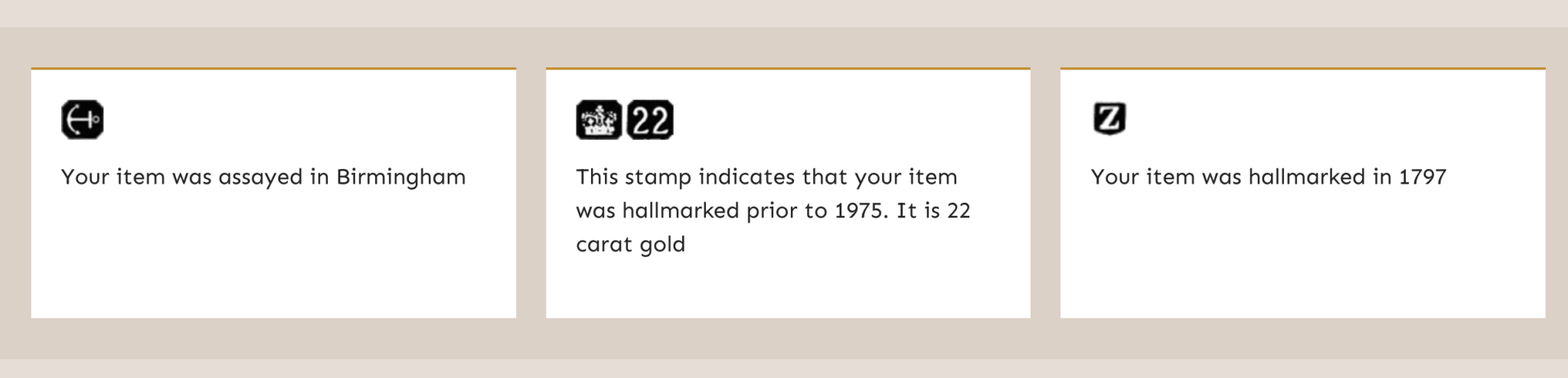 Georgian 22k Gold Band - Petra Star