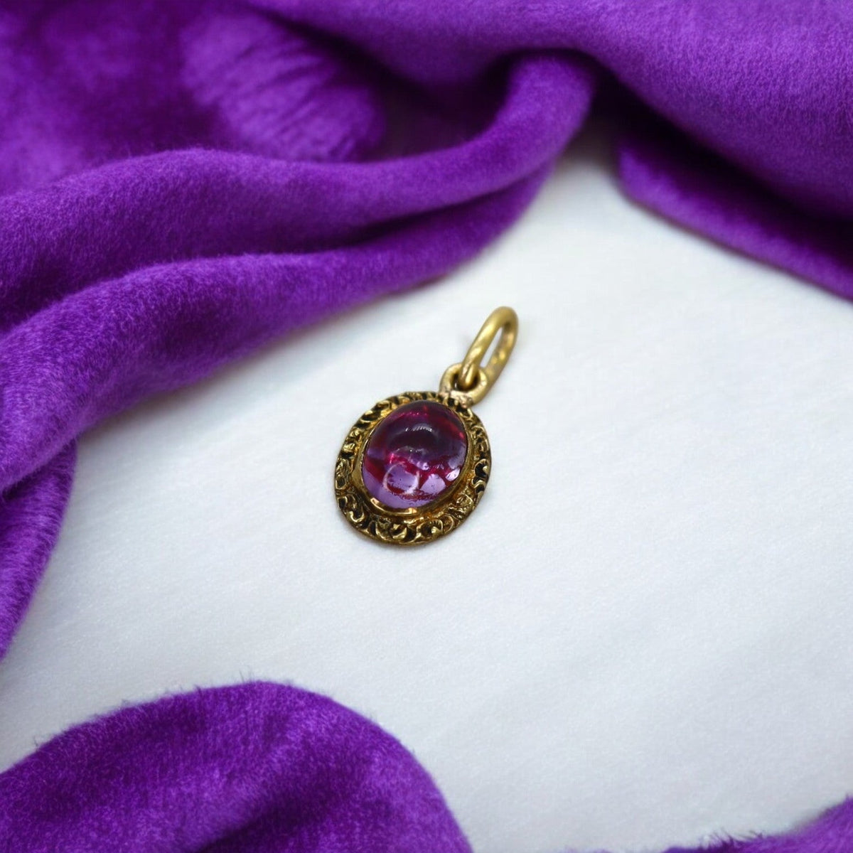 Georgian Amethyst Pendant - Petra Star