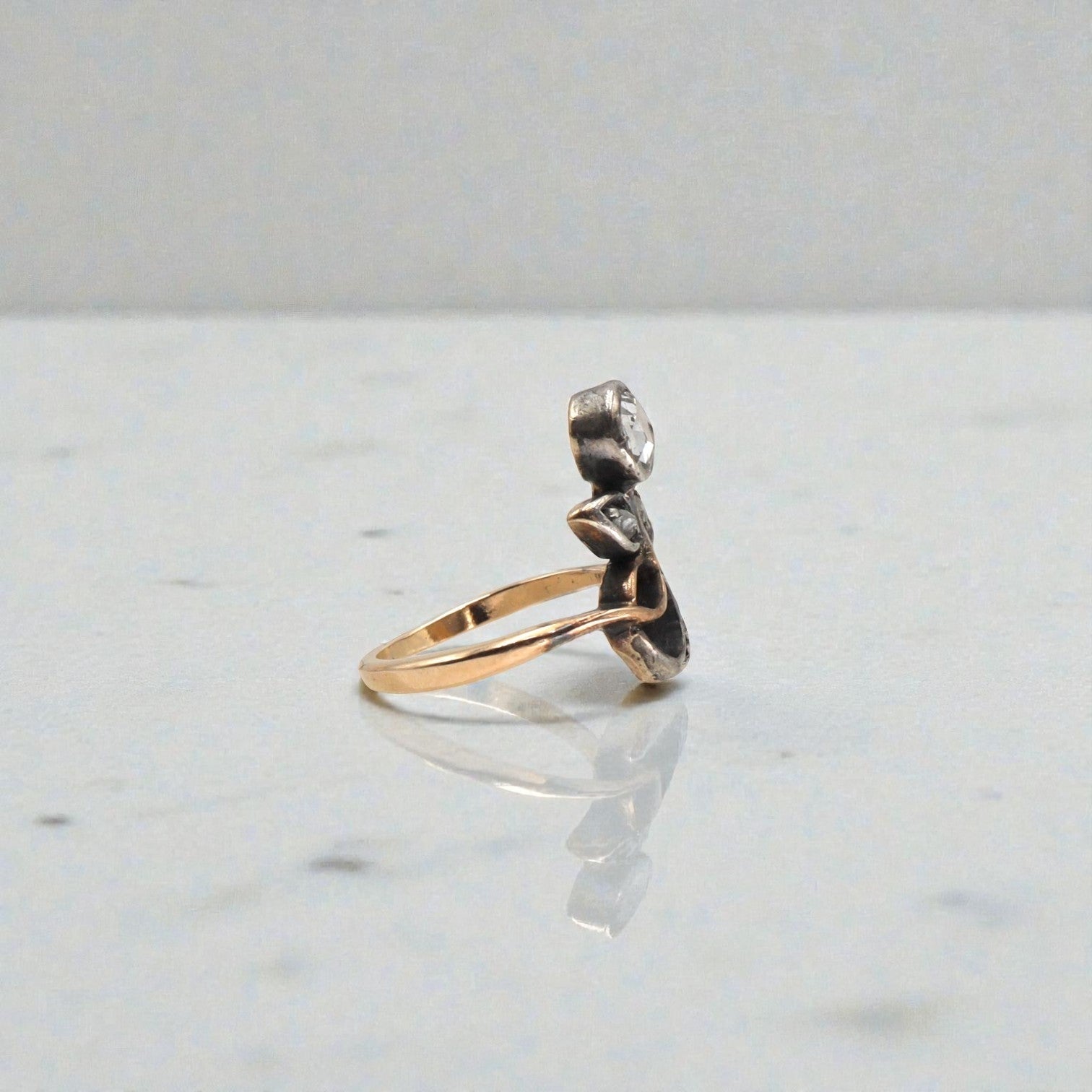 Georgian Giardinetti Rose-Cut Diamond Ring - Petra Star