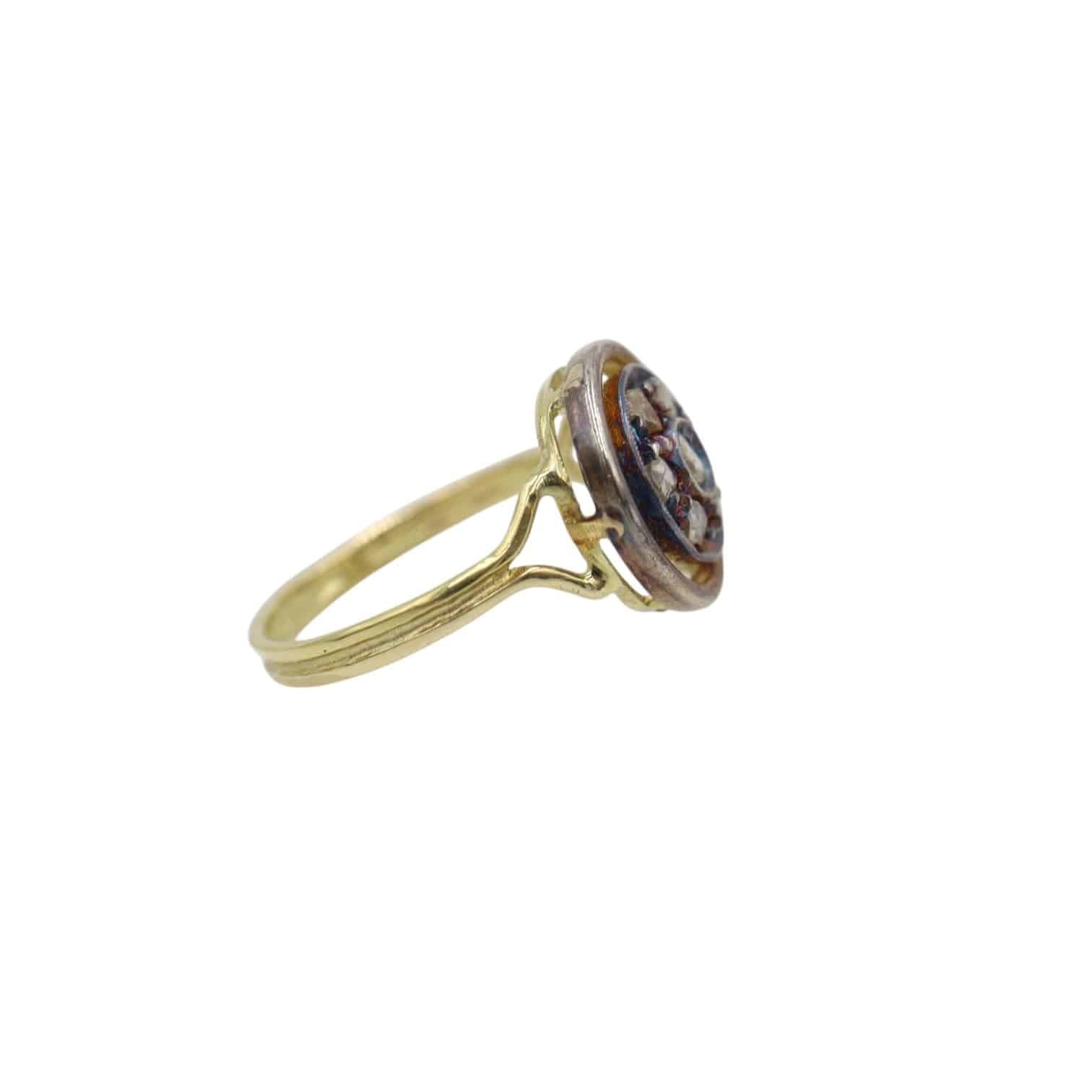 Georgian Rose-Cut Diamond Ring - Petra Star