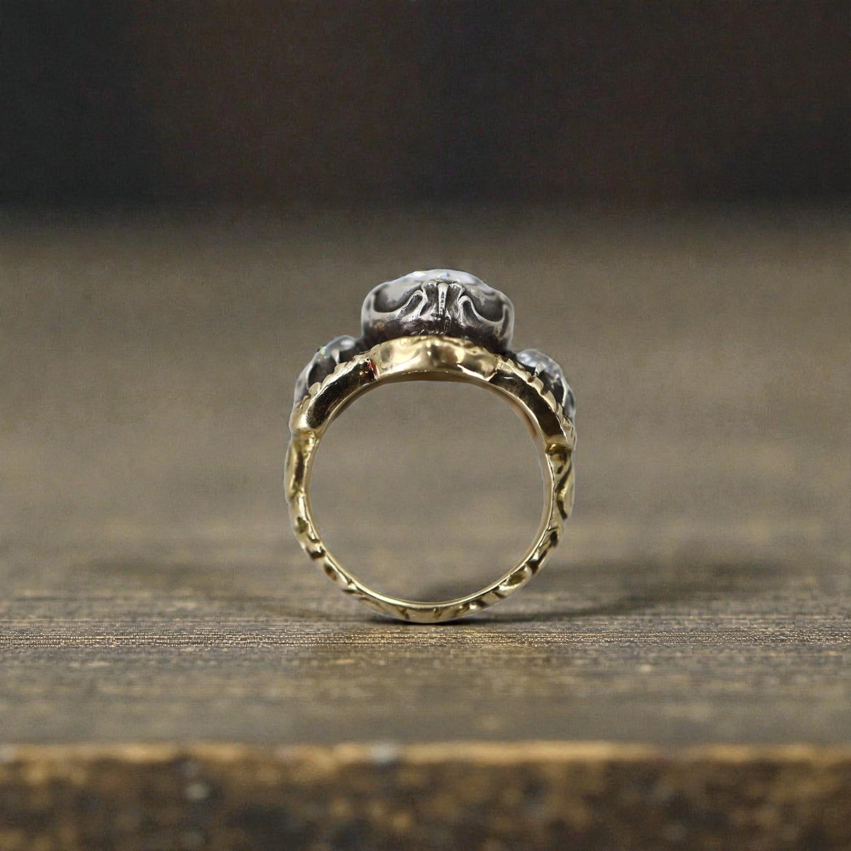 Georgian Rose-Cut Diamond Ring - Petra Star