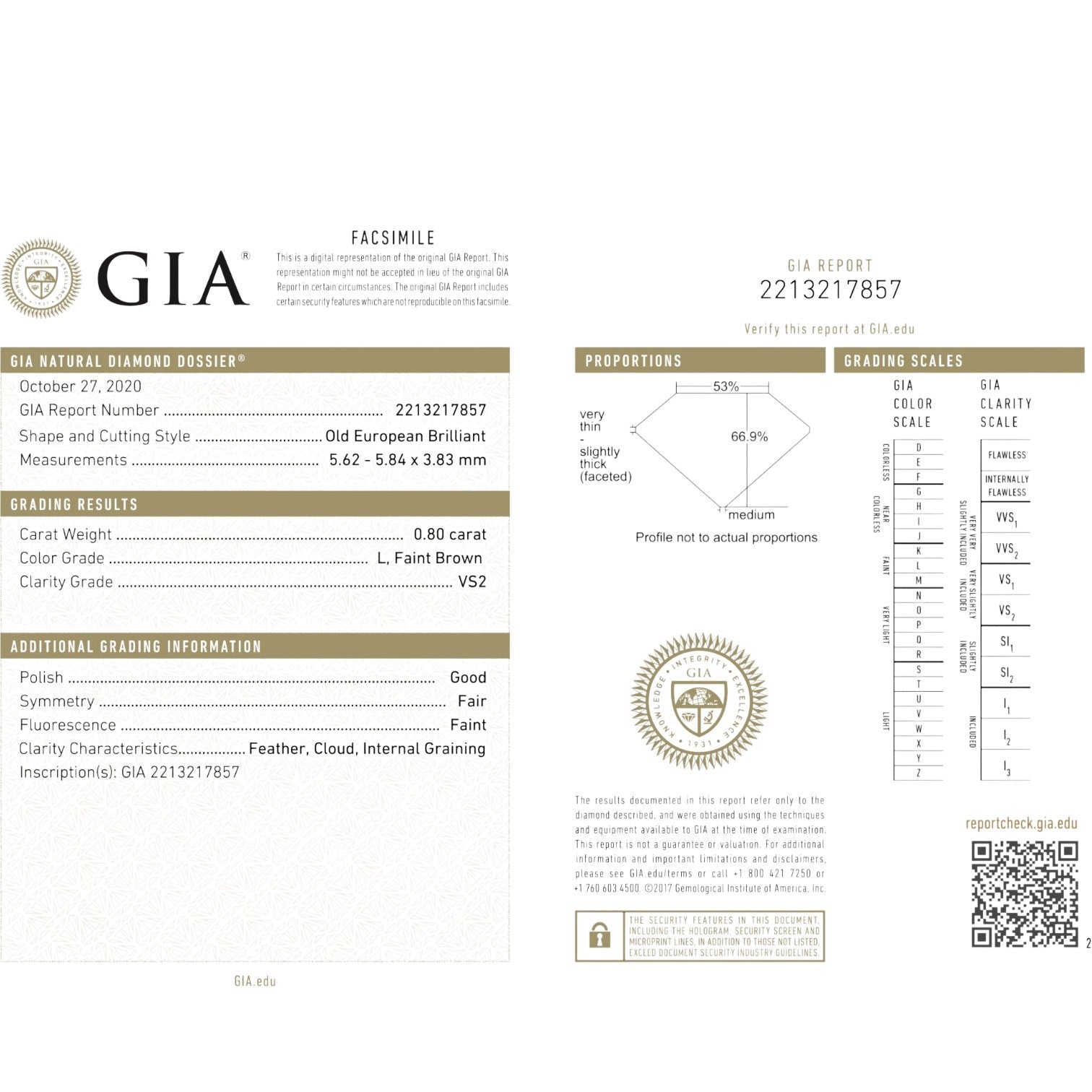 GIA Old European Cut Diamond Ring | 0.80ct Light Fancy Brown | Antique-Inspired Low-Profile 14k Gold - Petra Star