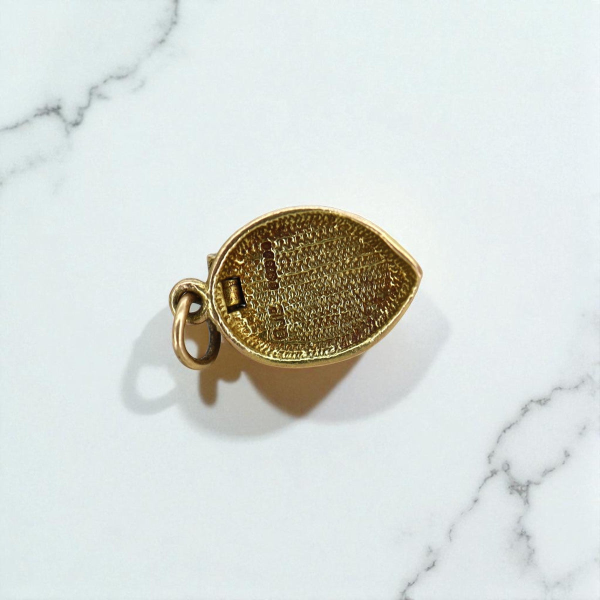 Hallmarked 9k Gold Fireman Hat Charm - Petra Star