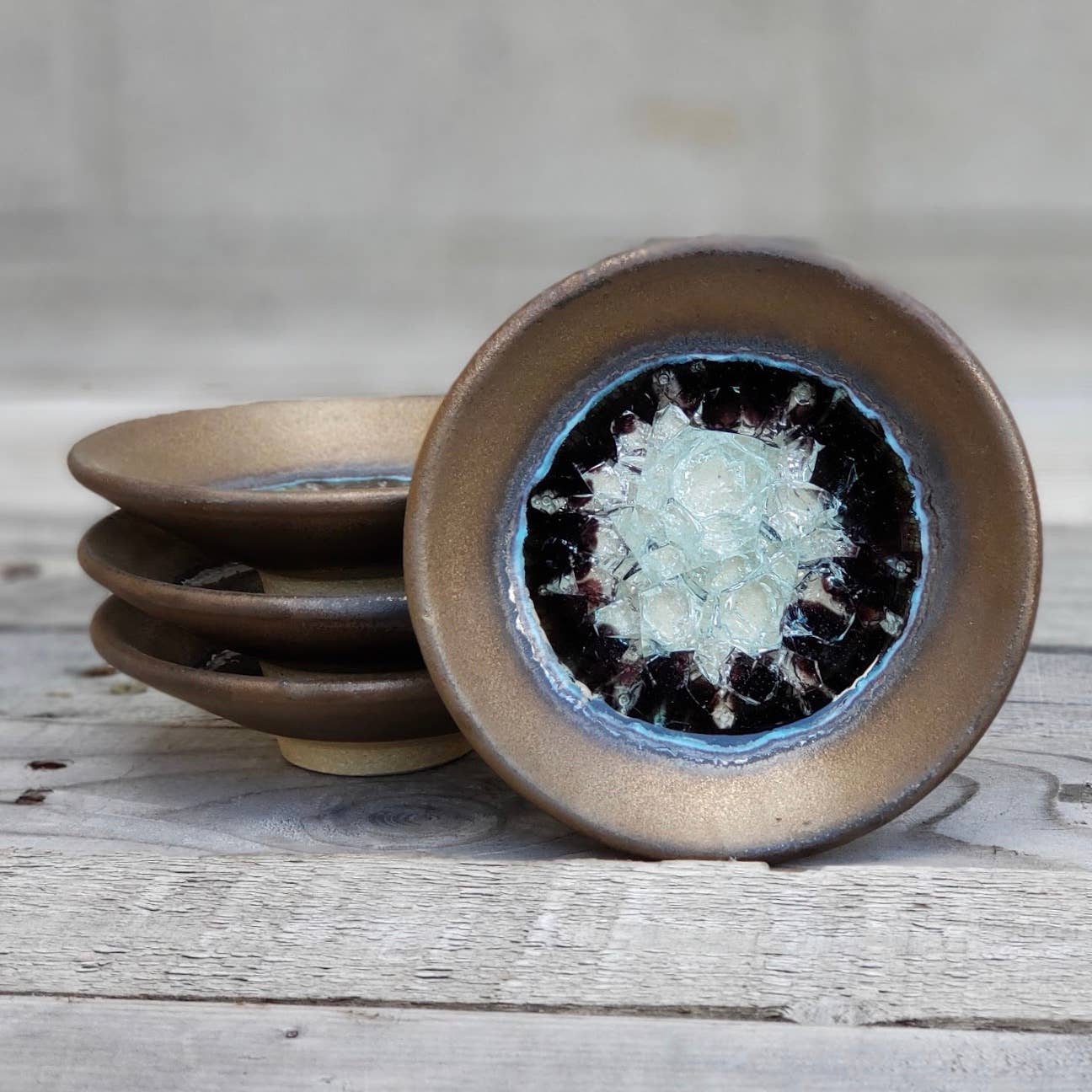 Handmade Ring/Wasabi-Dipping Dish (Made to Order) - Petra Star
