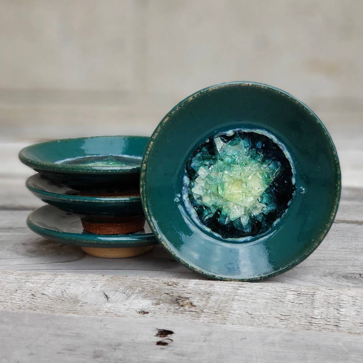 Handmade Ring/Wasabi-Dipping Dish (Made to Order) - Petra Star