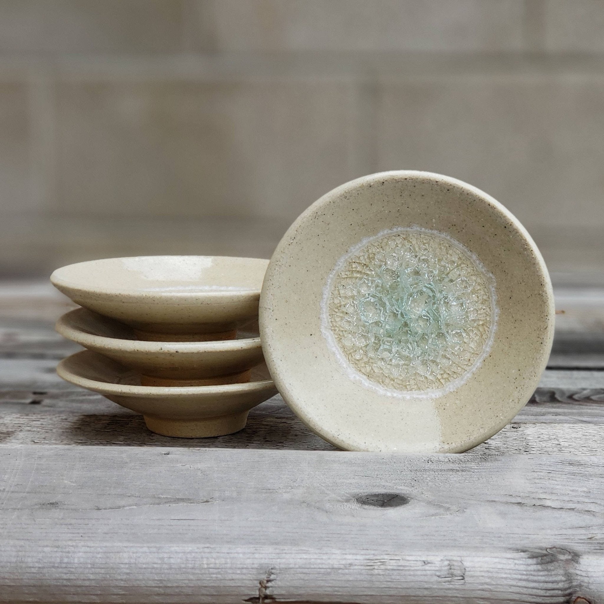 Handmade Ring/Wasabi-Dipping Dish (Made to Order) - Petra Star