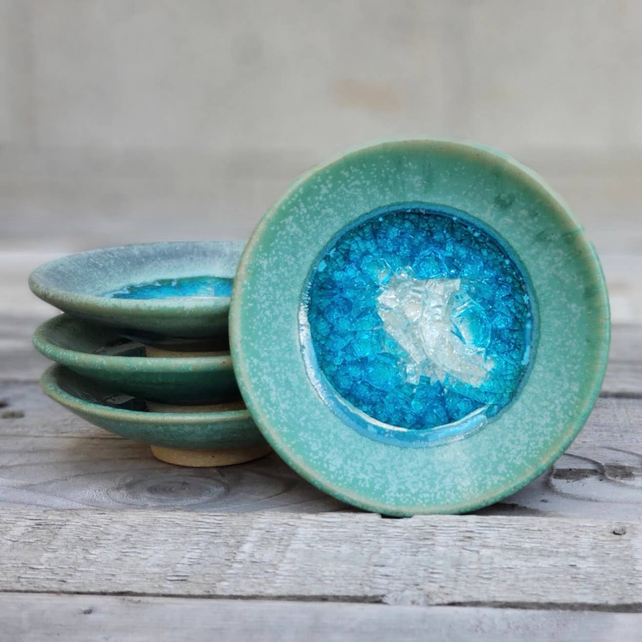 Handmade Ring/Wasabi-Dipping Dish (Made to Order) - Petra Star