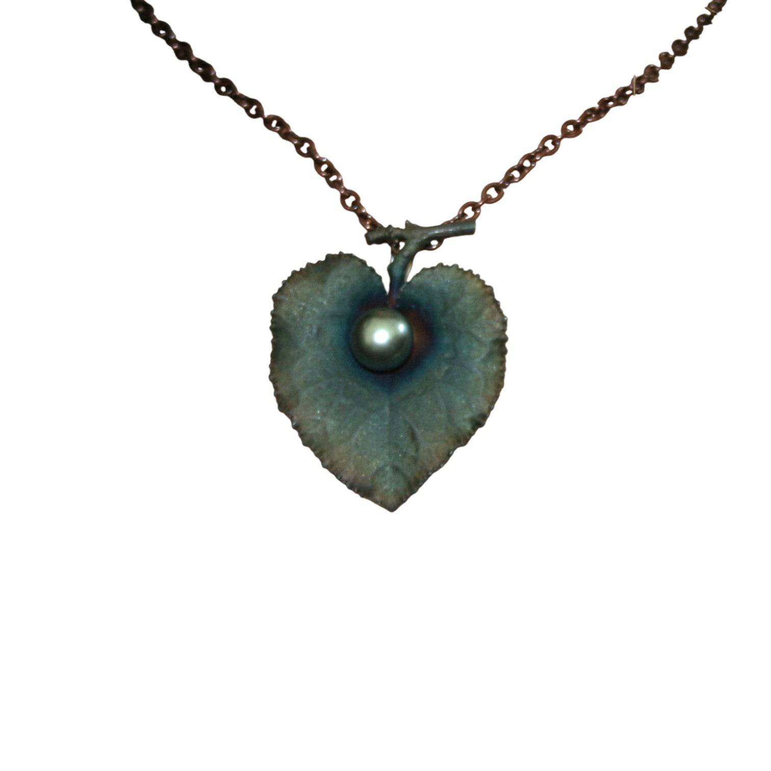Handmade Tahitian Pearl Jewelry in Blackened Silver - Petra Star