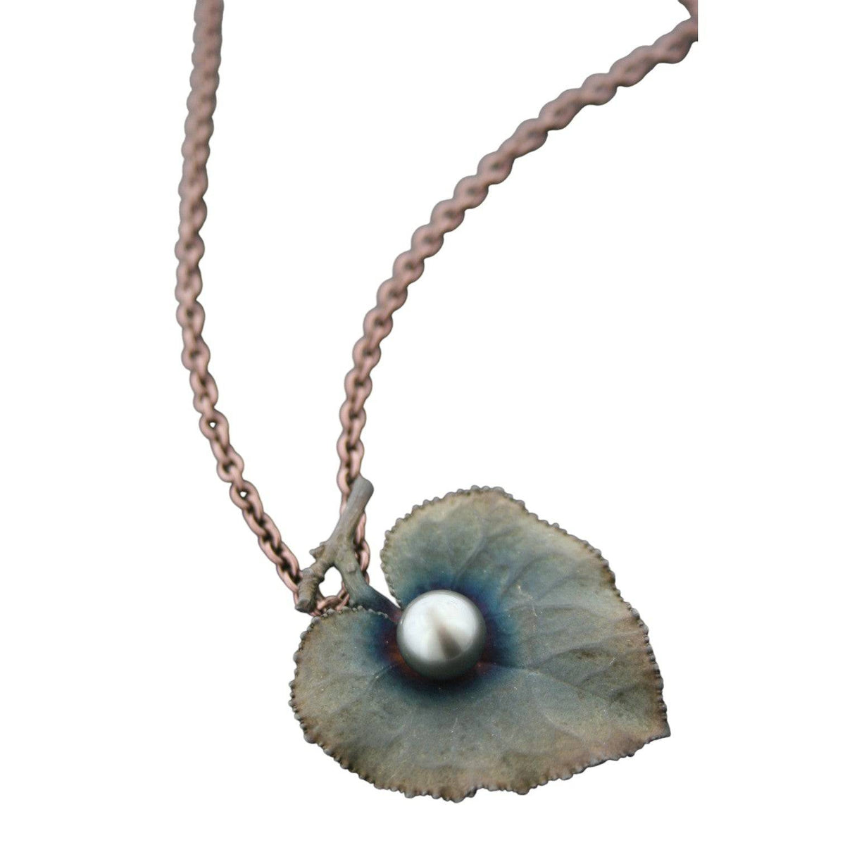 Handmade Tahitian Pearl Jewelry in Blackened Silver - Petra Star