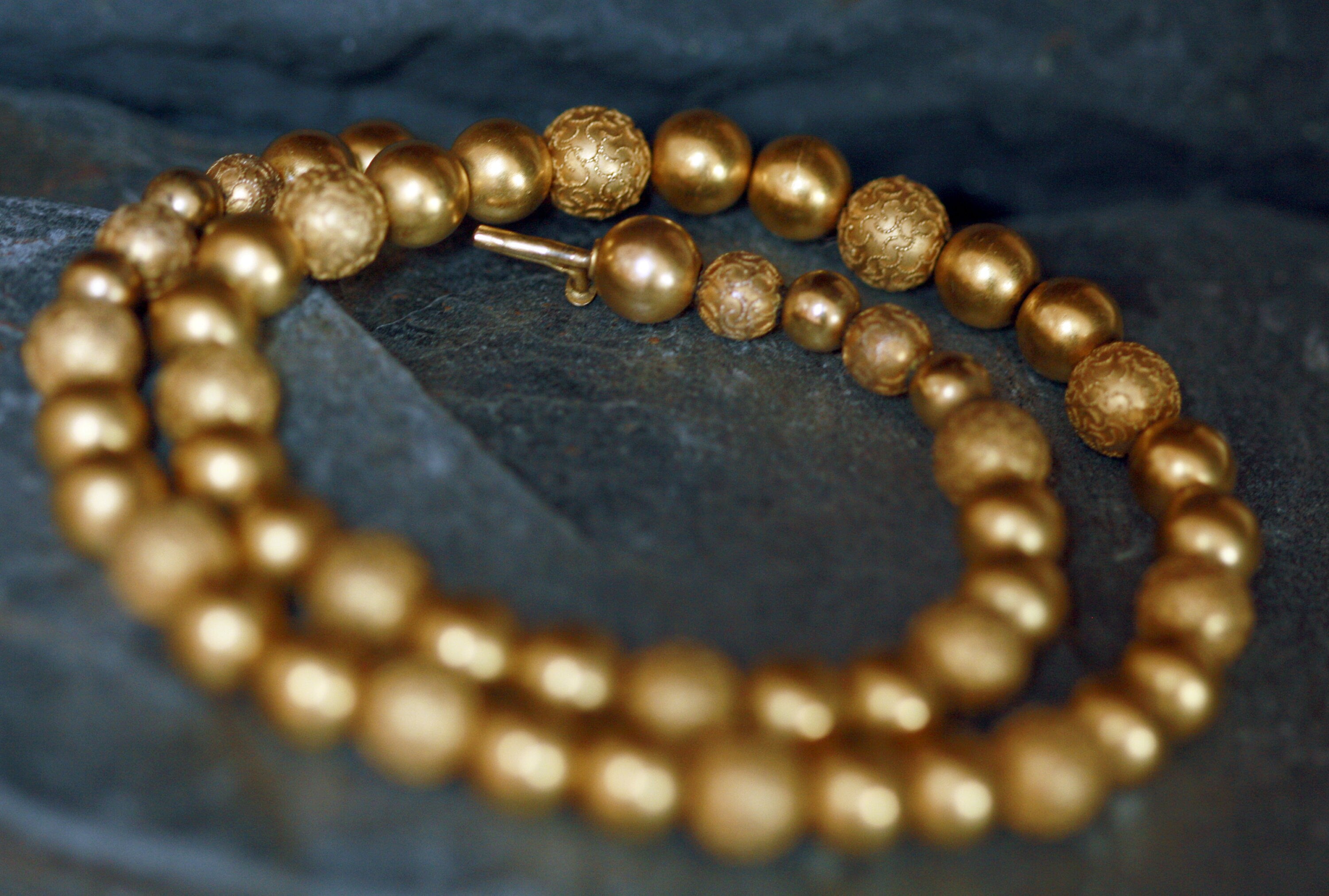 Victorian Etruscan Revival Necklace - Petra Star