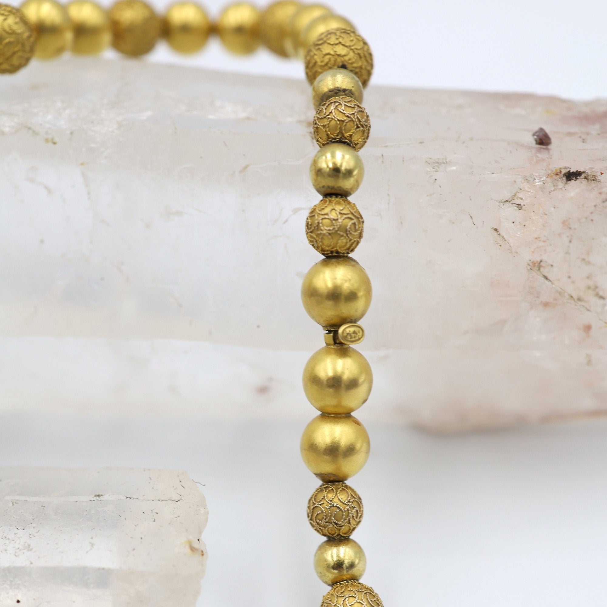Victorian Etruscan Revival Necklace - Petra Star