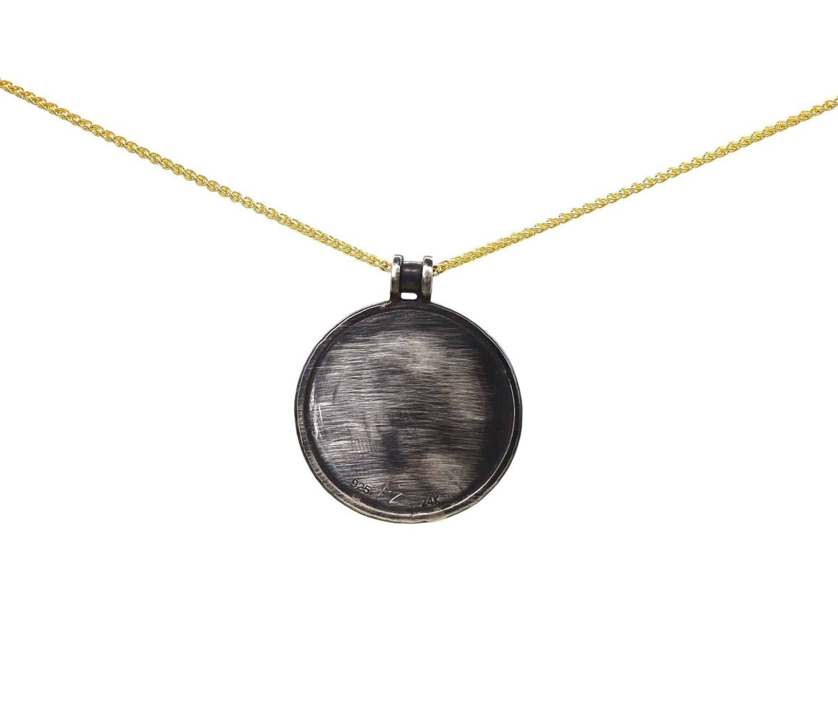 Keum-Boo Asian Coin Pendant - Petra Star
