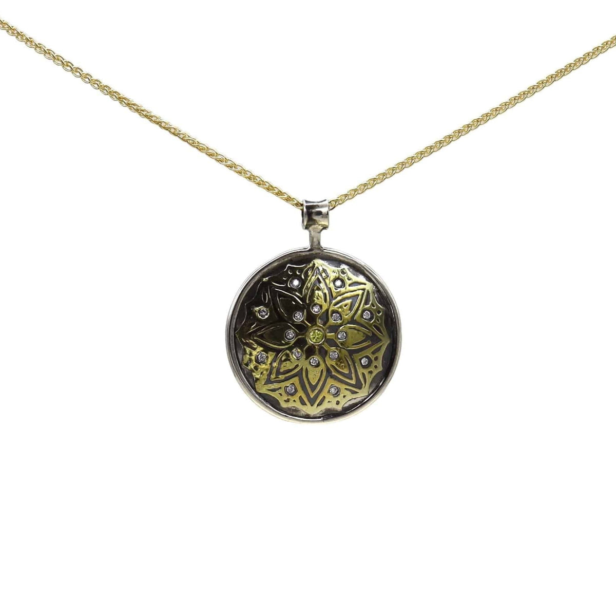 Keum-Boo Mandala 3 Pendant - Petra Star