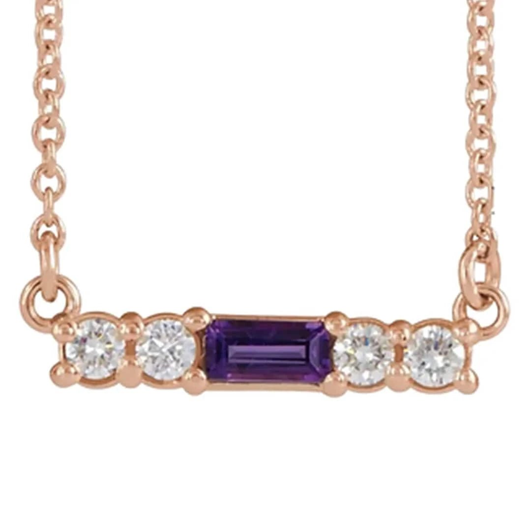 Lumière Birthstone Necklace - Petra Star
