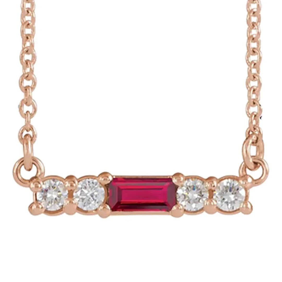 Lumière Birthstone Necklace - Petra Star