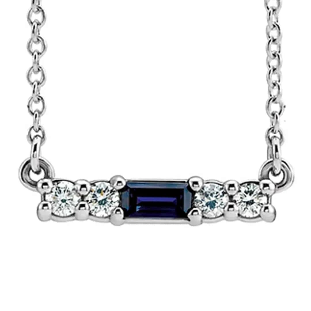 Lumière Birthstone Necklace - Petra Star