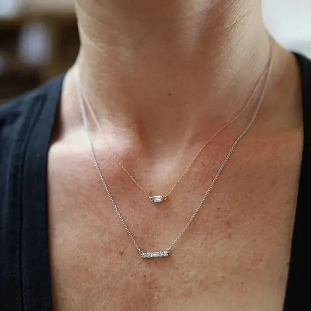 Lumière Birthstone Necklace - Petra Star