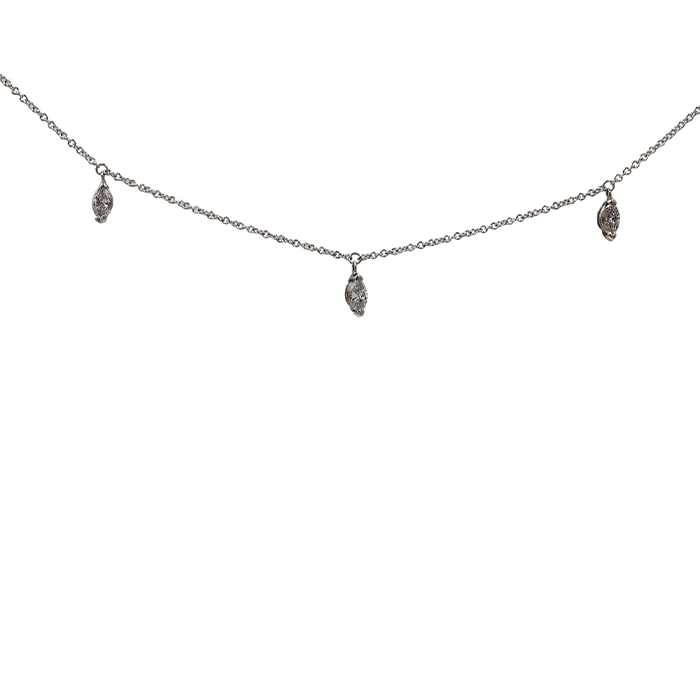 Marquise Diamond Necklace - Petra Star