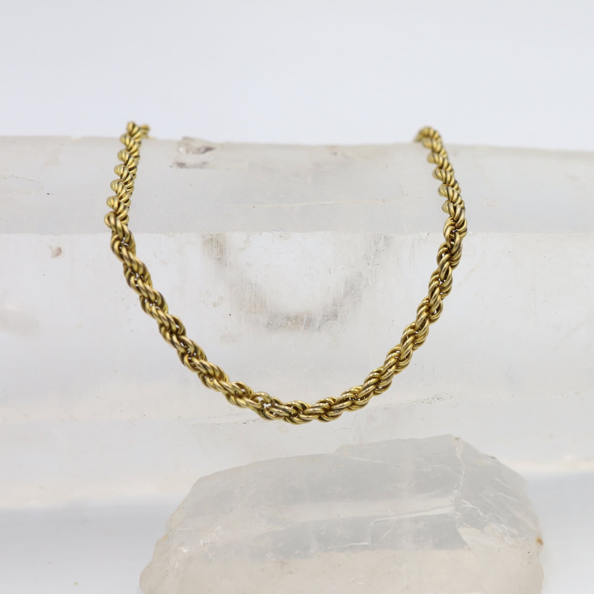 gold rope bracelet