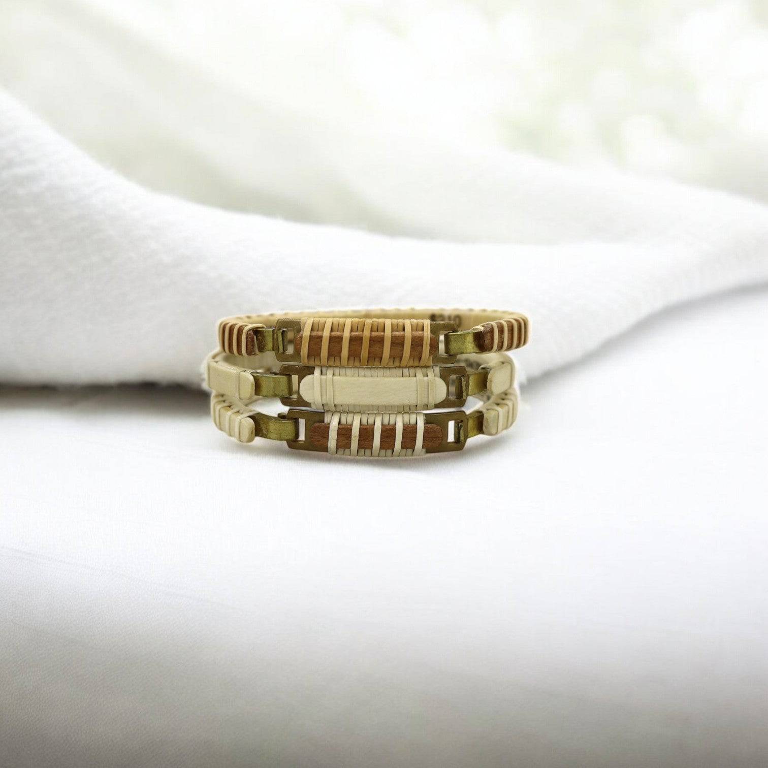 Nauti Cuff Bracelet—Holly/Cherry (Seasons Collection) - Petra Star
