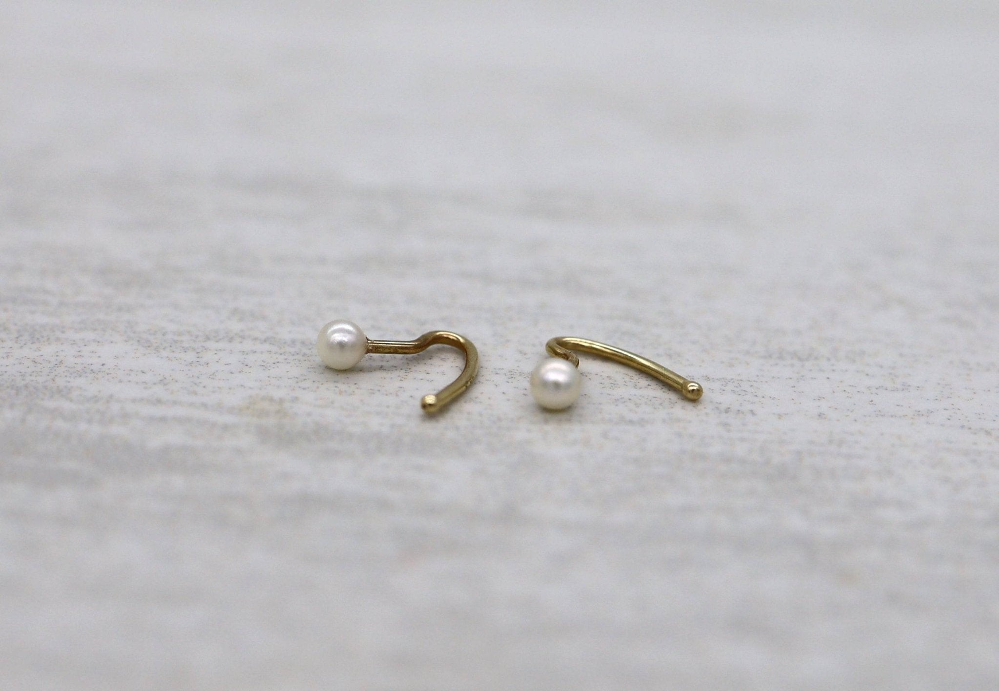 Pearl Nose Ring - Petra Star