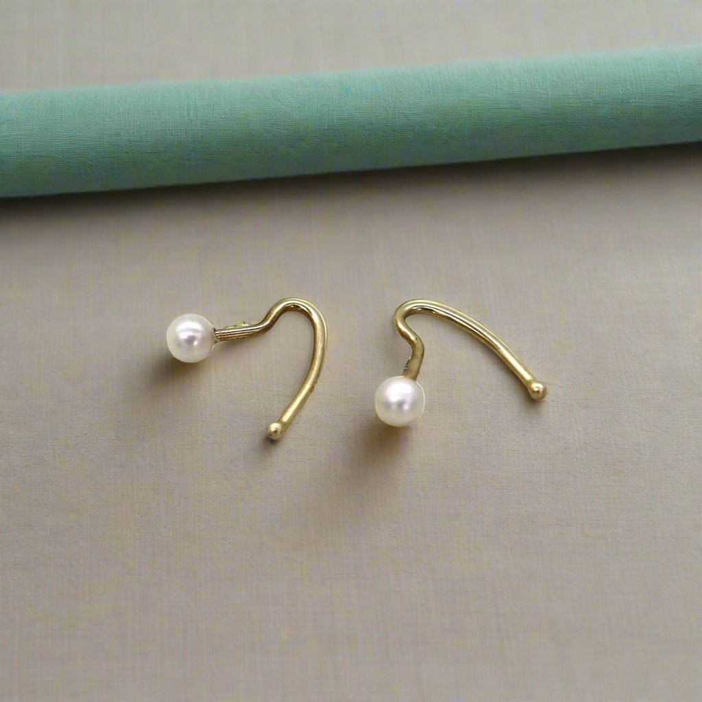 Pearl Nose Ring - Petra Star