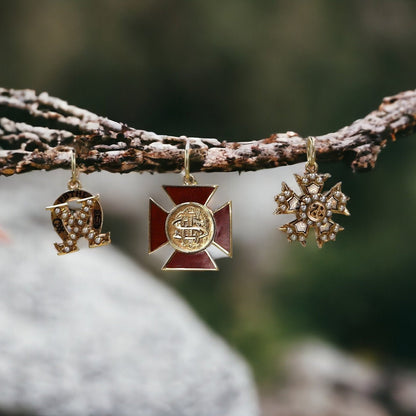 sorority charm pendant