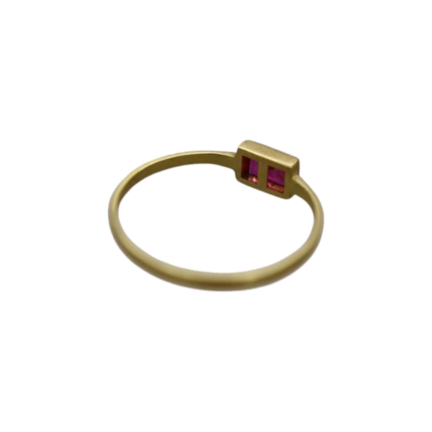 Petra Star Ruby Solitaire - Petra Star