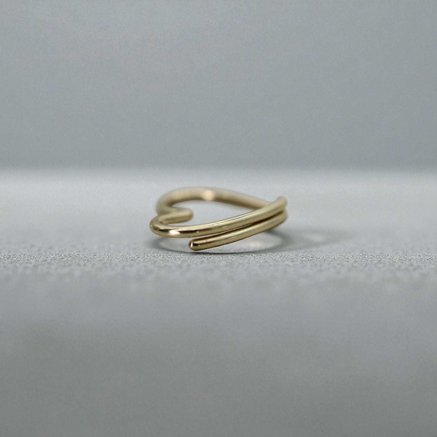 Petra Star Signature Heart Split Ring Charm Holder Connector - Petra Star