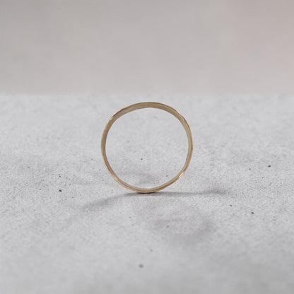 Antique Victorian 10K Gold Cigar Band Ring | J.R. Wood & Sons | Floral Engraved Wedding Band | Petra Star - Petra Star