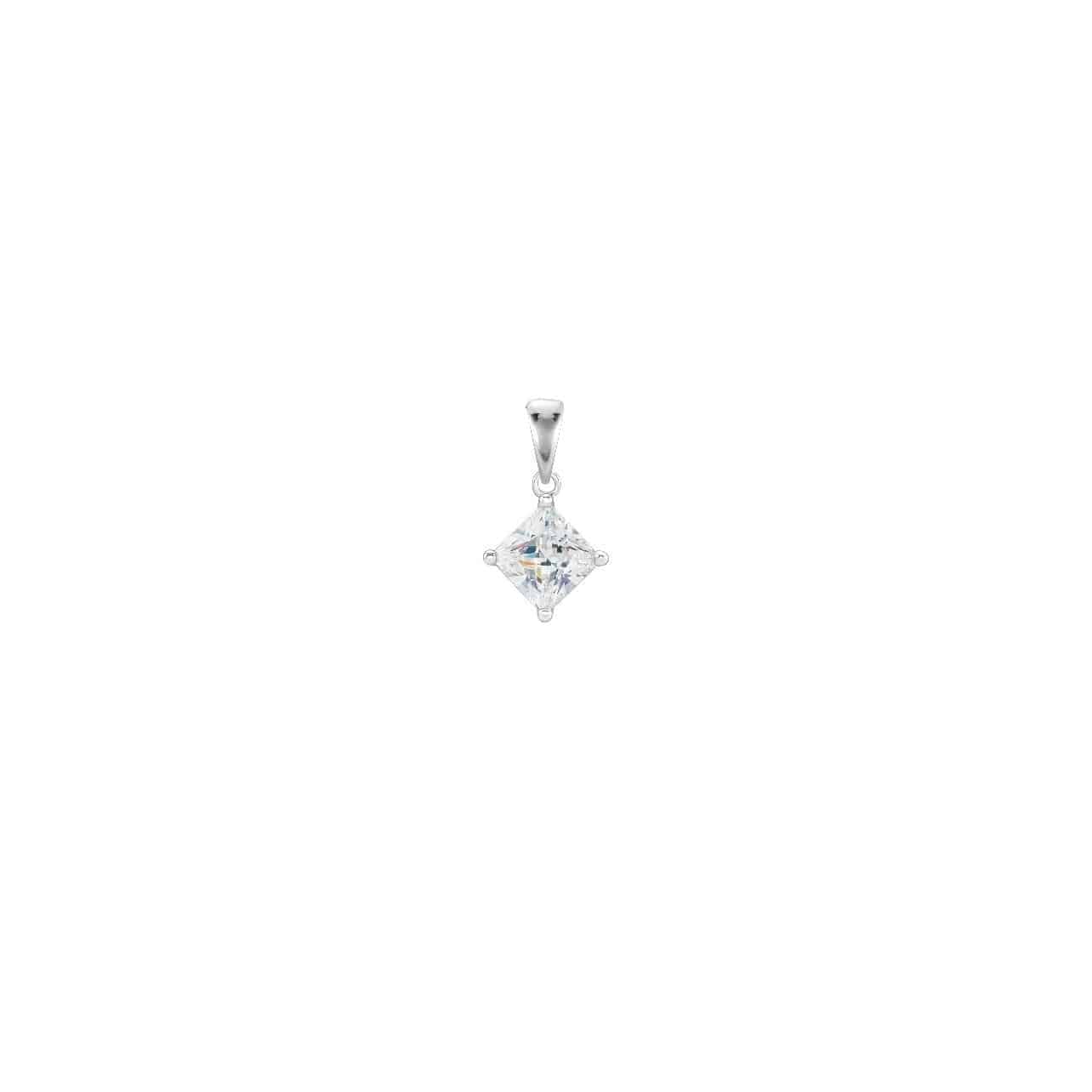 Princess-Cut Diamond Charm - Petra Star