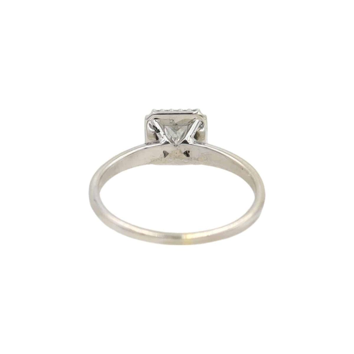 Princess-Cut Diamond Halo Ring - Petra Star