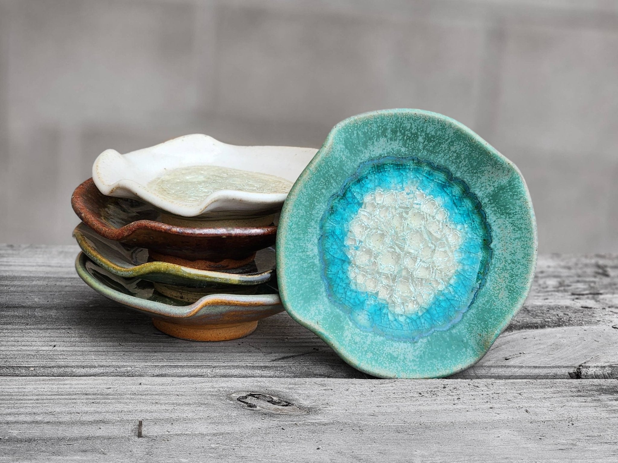 Ripple Dish Small Pottery Bowl (Made to Order) - Petra Star