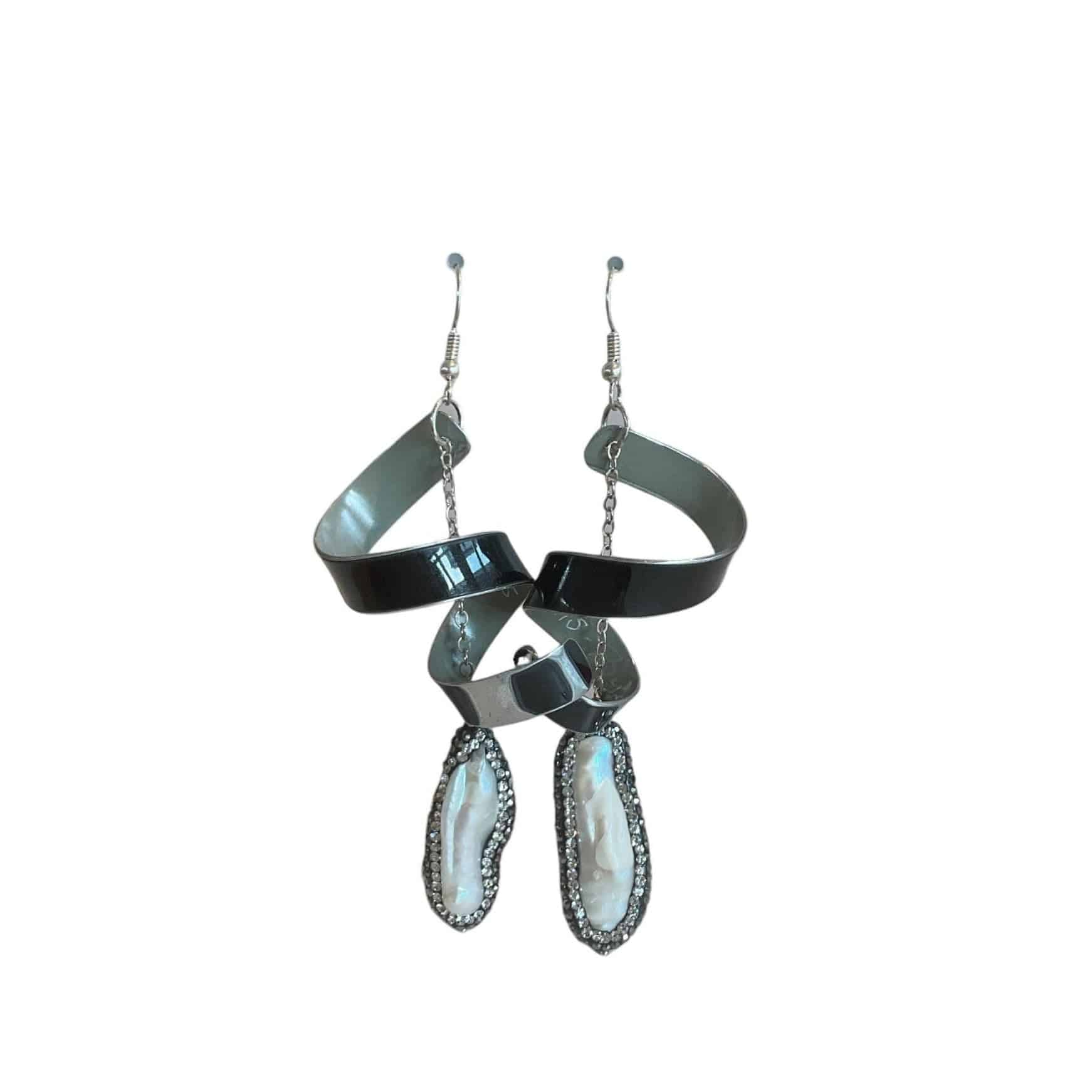 Rolls-Royce Ghost Spiral Earrings - Petra Star