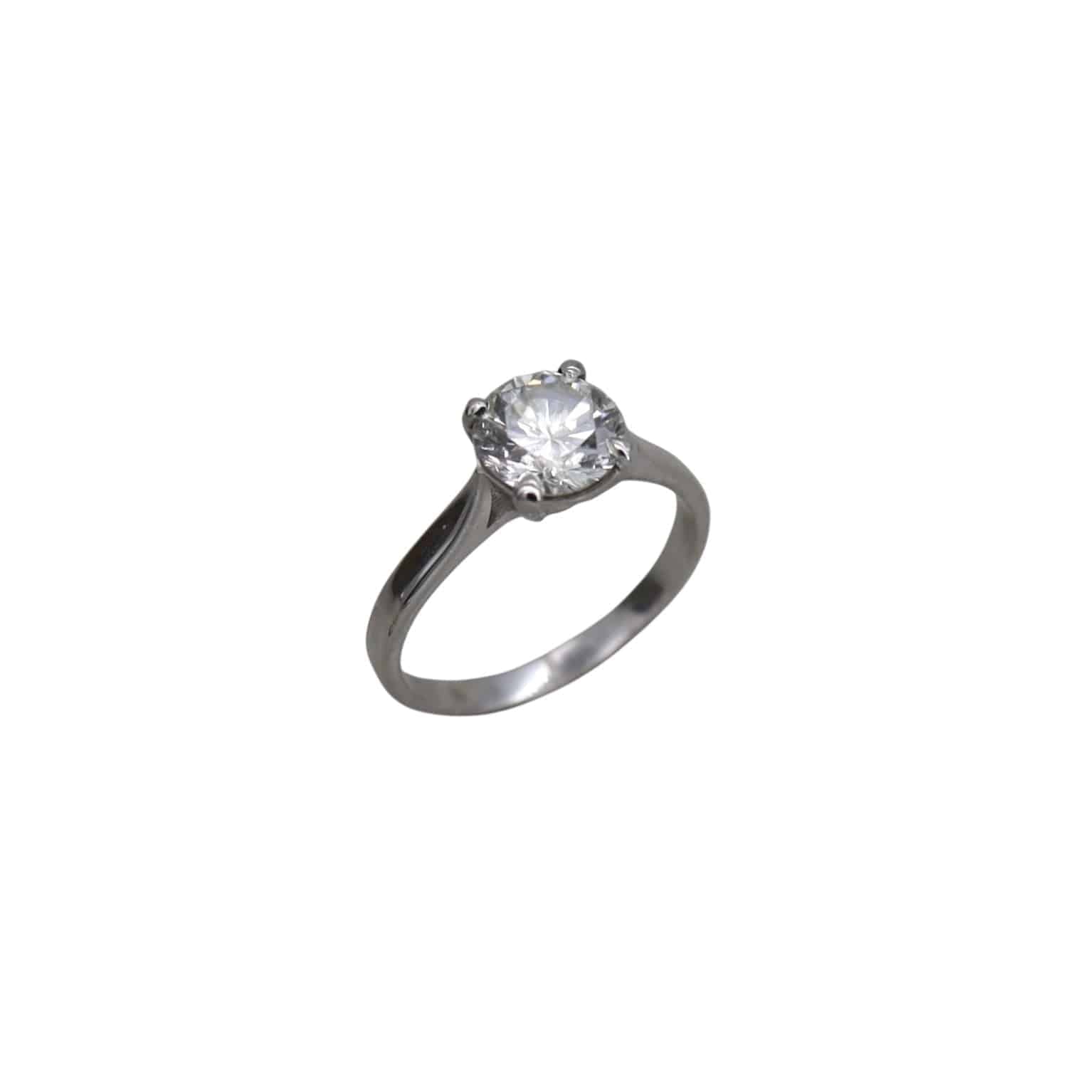 Round Brilliant-Cut Diamond GIA (1.81 ct) JVS2 PT - Petra Star