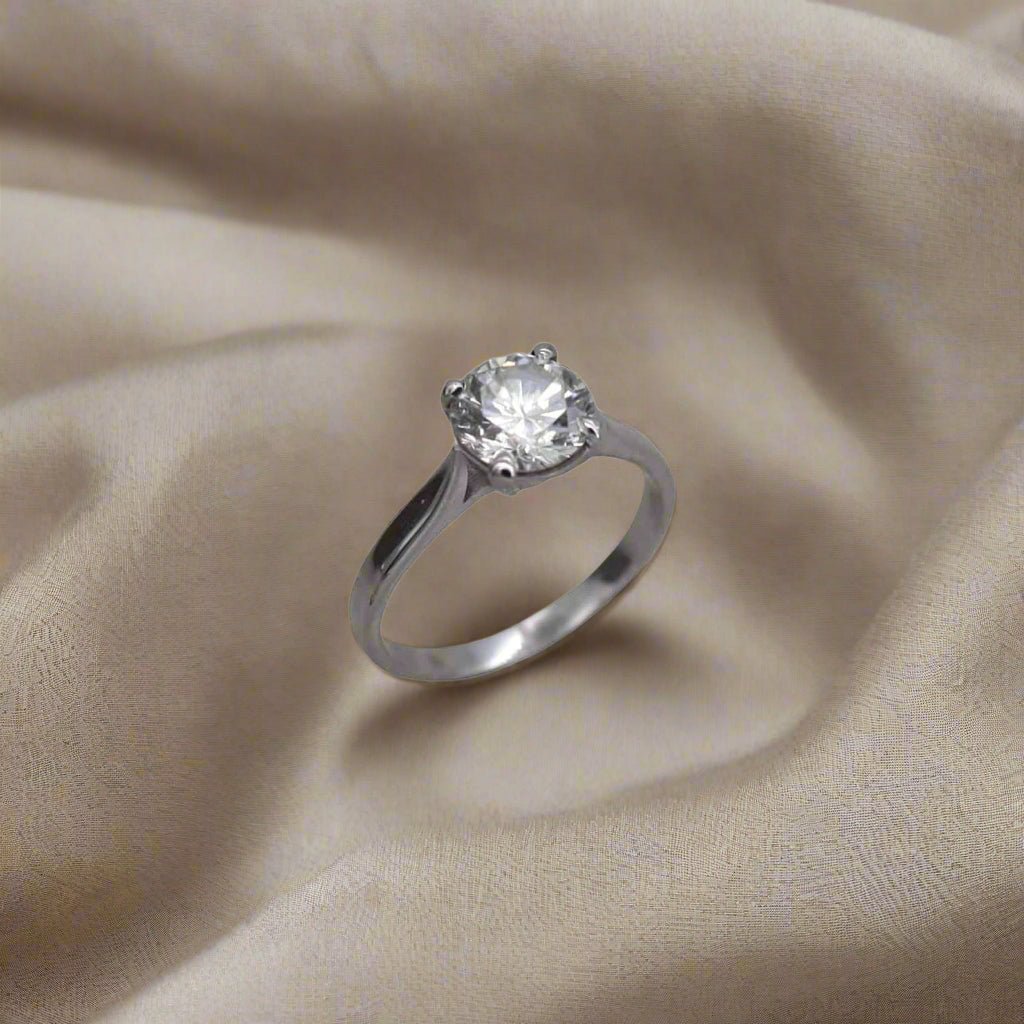Round Brilliant-Cut Diamond GIA (1.81 ct) JVS2 PT - Petra Star