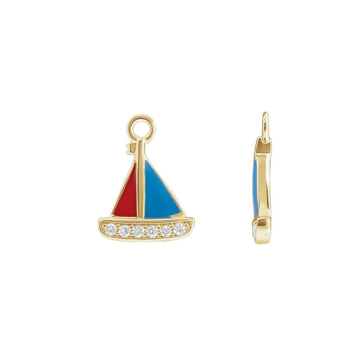 Sailboat Charm - Petra Star