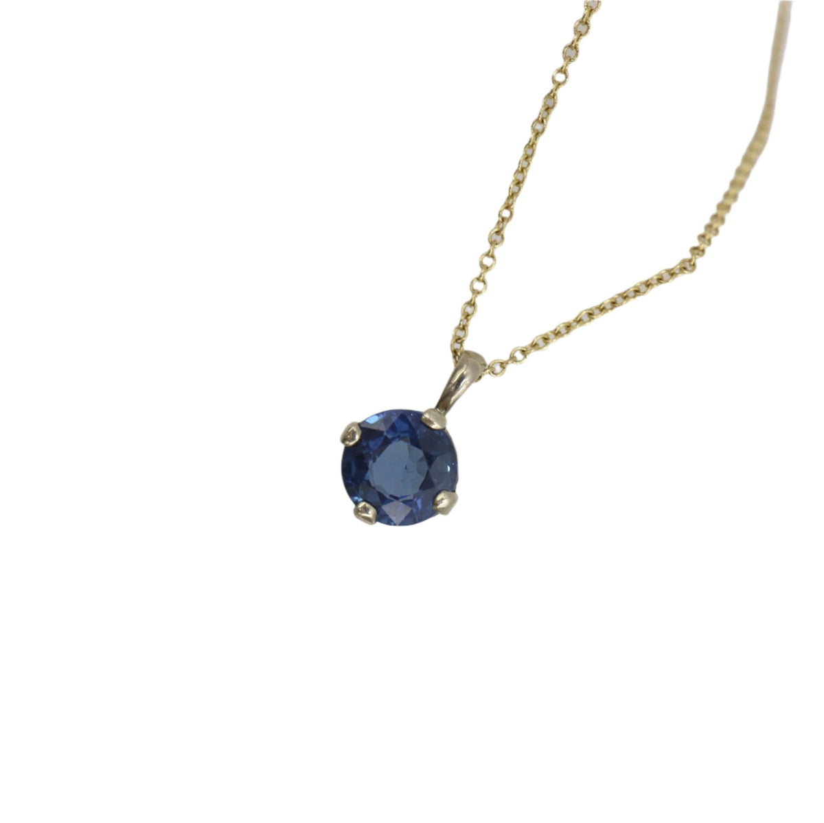 Simple Sapphire Pendant - Petra Star