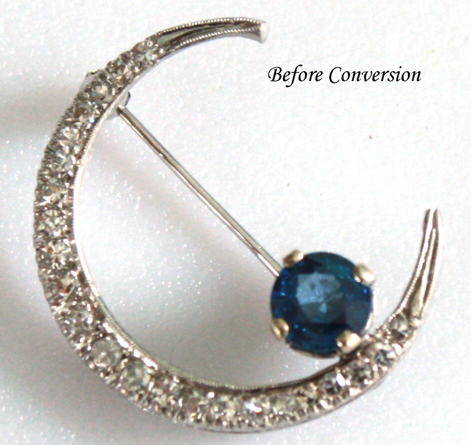 Simple Sapphire Pendant - Petra Star