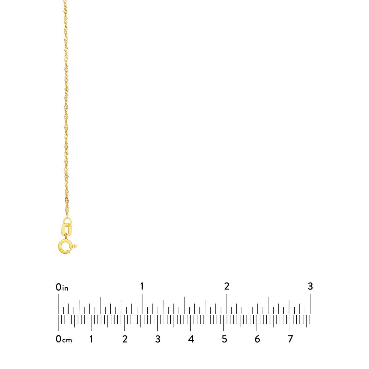 Singapore Chain (1.15 mm) - Petra Star